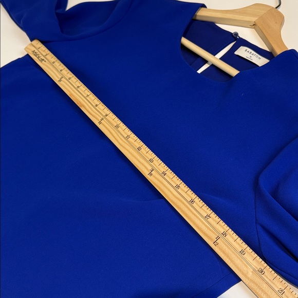 Aritzia Babaton Royal Blue Long Sleeve Blouse Size Medium - Picture 6 of 8
